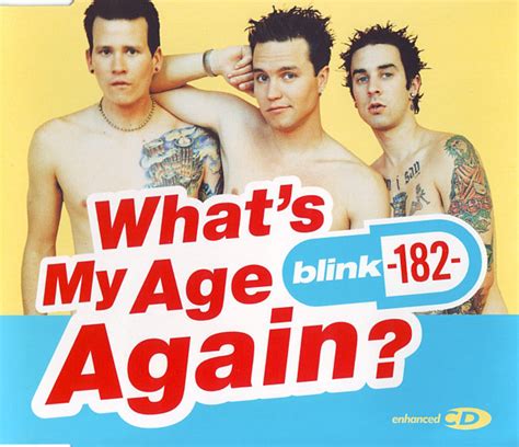 blink-182 what's my age again|blink 182 every time i look for you.